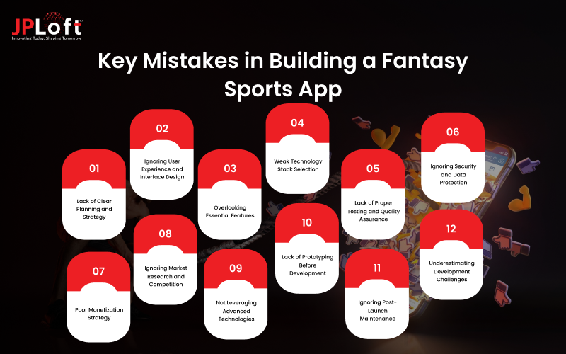Key Mistakes in Building a Fantasy Sports App